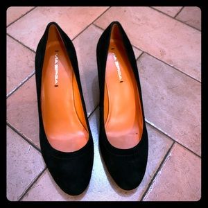 Via spiga new suede wedges